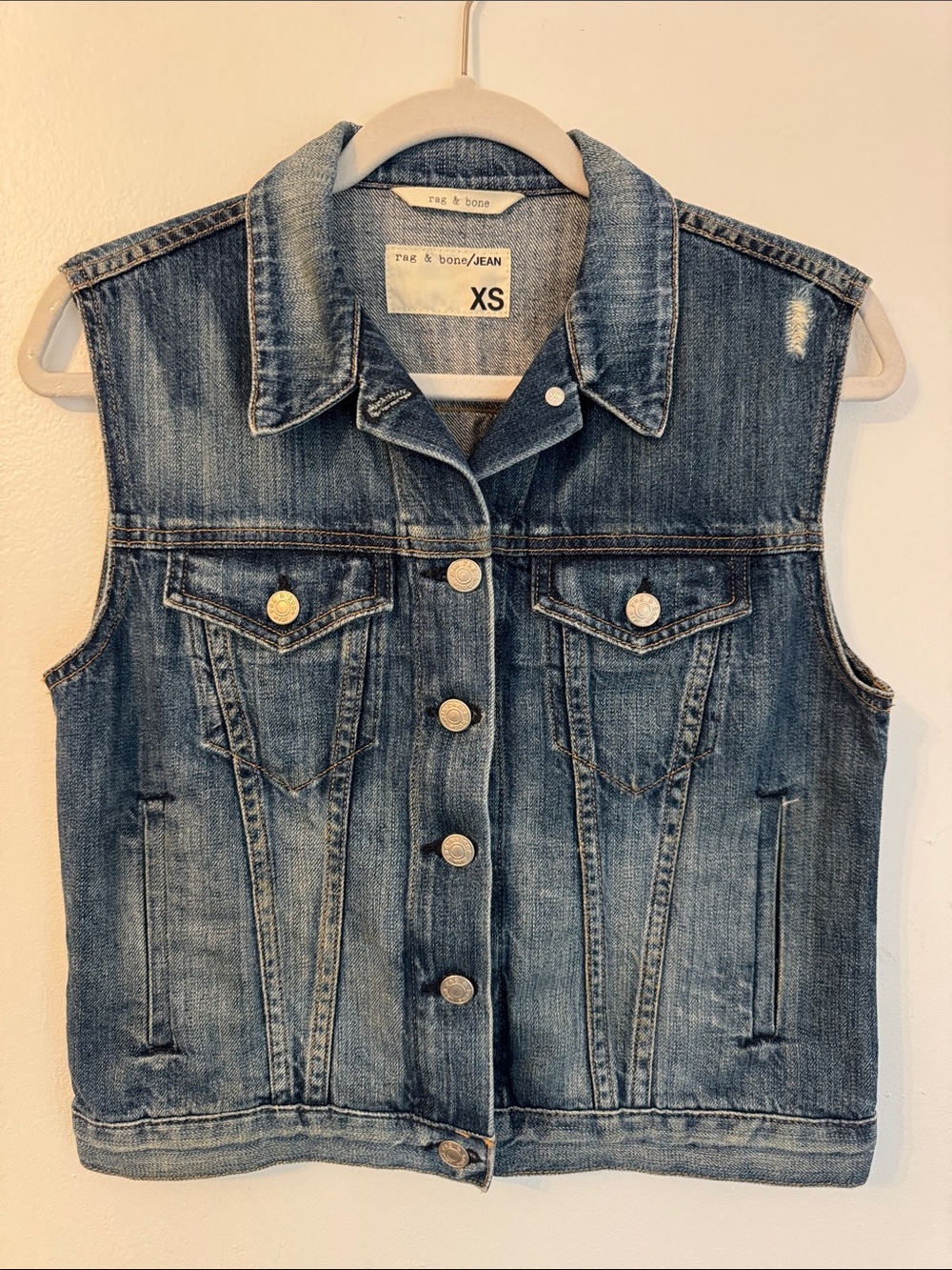 Rag & Bone Women’s Denim Vest